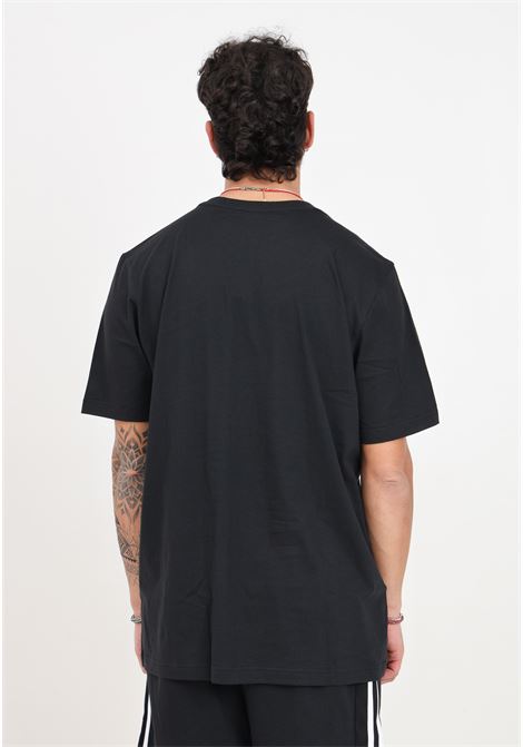 Essentials single jersey embroidered small logo black men's t-shirt ADIDAS PERFORMANCE | IC9282.